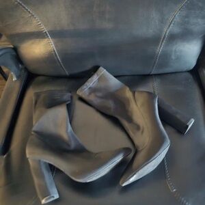 Justin Boots Black Heeled Boots